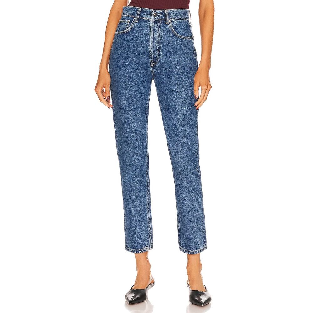 Revolve‎ Anine Bing Sonya Straight Jeans | Pure Blue | SZ 31
